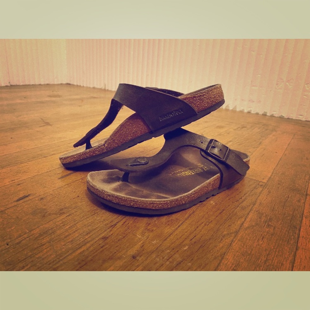 Lightly used Birkenstocks